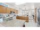 Modern kitchen with granite countertops and ample cabinet space at 15107 W Las Brizas Ln, Sun City West, AZ 85375