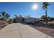 Single-story home with a red tile roof, attached garage, and landscaped front yard at 17227 E Rand Dr # A, Fountain Hills, AZ 85268