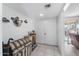 Entryway with tile flooring, closet, and unique wall decor at 1737 Leisure World St # 1737, Mesa, AZ 85206