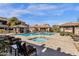 Community pool and spa with lounge area at 20660 N 40Th St # 2084, Phoenix, AZ 85050