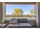 Relaxing balcony with outdoor seating and scenic water views at 33550 N Dove Lakes Dr # 2023, Cave Creek, AZ 85331