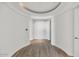 Elegant entryway with double doors and wood-look floors at 3801 N Goldwater Blvd # 204, Scottsdale, AZ 85251