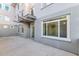 Private patio with access to building exterior at 3801 N Goldwater Blvd # 204, Scottsdale, AZ 85251