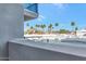 City and mountain views from private balcony at 3801 N Goldwater Blvd # 204, Scottsdale, AZ 85251