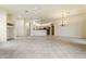 Spacious living room with tile floors and ceiling fan at 3830 E Carter Dr, Phoenix, AZ 85042