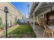 Spacious backyard with covered patio and grassy area at 4135 N 17Th St # 8, Phoenix, AZ 85016
