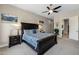 Main bedroom with ensuite bath and walk-in closet at 5508 N 190Th Dr, Litchfield Park, AZ 85340