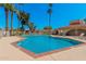 Inviting community pool with ample lounge chairs at 7153 N Via De Paesia --, Scottsdale, AZ 85258