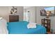 Comfortable main bedroom with a king-size bed and plenty of space for additional furniture at 7625 E Camelback Rd # B148, Scottsdale, AZ 85251