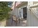 Private patio with seating and access to the interior at 7625 E Camelback Rd # B148, Scottsdale, AZ 85251