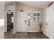 Inviting entryway with hardwood floors and ample natural light at 9333 E University Dr # 110, Mesa, AZ 85207