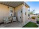 Cozy patio area with seating and exterior access at 9333 E University Dr # 110, Mesa, AZ 85207