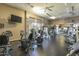 Fitness center with a variety of equipment at 9574 E Chuckwagon Ln, Scottsdale, AZ 85262