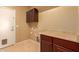 Laundry room with cabinets and washer/dryer hookups at 12677 N 140Th Dr, Surprise, AZ 85379