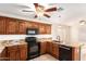 Modern kitchen with granite countertops and ample cabinetry at 14033 W Two Guns Trl, Surprise, AZ 85374