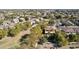 Aerial view showing home's location in a residential neighborhood at 1440 S Central Dr, Chandler, AZ 85286