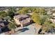 Two-story house, large backyard, and basketball court view from above at 1440 S Central Dr, Chandler, AZ 85286