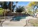 Inviting pool with surrounding patio furniture at 1440 S Central Dr, Chandler, AZ 85286