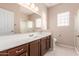 Bathroom with single sink and shower/tub combo at 14529 N 87Th Dr, Peoria, AZ 85381