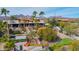 Aerial view of house, pool, and backyard amenities at 15225 N Bluejay Pl, Fountain Hills, AZ 85268