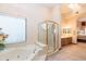 Bathroom with soaking tub, shower, and vanity at 15225 N Bluejay Pl, Fountain Hills, AZ 85268