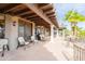 Spacious patio with pergola, seating, and built-in grill at 15225 N Bluejay Pl, Fountain Hills, AZ 85268