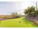 Expansive putting green with scenic backdrop at 15225 N Bluejay Pl, Fountain Hills, AZ 85268