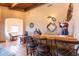 Wet bar with seating and decorative accents at 15225 N Bluejay Pl, Fountain Hills, AZ 85268