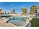 Sparkling pool with a tranquil canal view at 1610 W Maplewood St, Chandler, AZ 85286