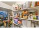 Well-organized pantry with ample shelving for food storage at 1693 E Dogwood Ln, Gilbert, AZ 85295