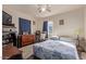 Bedroom with double bed, wooden dresser, and window at 2041 N 23Rd St, Phoenix, AZ 85006