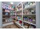 Well-organized pantry with ample shelving for storage at 26133 W Yukon Dr, Buckeye, AZ 85396