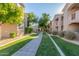 Landscaped walkway through the community at 29606 N Tatum Blvd # 161, Cave Creek, AZ 85331