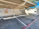 Covered carport with two parking spaces and additional storage at 3334 S Elm St, Tempe, AZ 85282