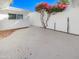 Private patio with bougainvillea and plenty of space at 3334 S Elm St, Tempe, AZ 85282