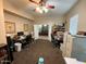 Bright and spacious home office with two workspaces at 3469 E Cabazon Ct, Gilbert, AZ 85297