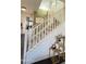 Modern white staircase with simple design at 3948 E Morelos St, Gilbert, AZ 85295