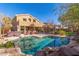 Stunning pool and spa with spacious backyard and patio at 4221 E Carriage Way, Gilbert, AZ 85297