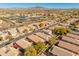 Aerial view of the neighborhood, highlighting the location of the house at 4233 E Creosote Dr, Cave Creek, AZ 85331