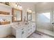 Bathroom features double vanity, large shower, and modern finishes at 4233 E Creosote Dr, Cave Creek, AZ 85331