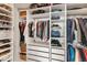 Large walk-in closet with ample shelving and hanging space at 4233 E Creosote Dr, Cave Creek, AZ 85331