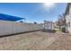 Spacious backyard with shed and gravel area at 4333 W Shaw Butte Dr, Glendale, AZ 85304