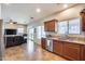 Kitchen with stainless steel appliances and wood cabinets at 4333 W Shaw Butte Dr, Glendale, AZ 85304