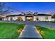 Stunning modern home with a spacious front yard and walkway at 4602 E Arcadia Ln, Phoenix, AZ 85018