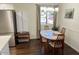 Mid century modern dining table with four chairs at 4760 E Portland St, Phoenix, AZ 85008