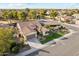 Single-story home with a garage and landscaped yard at 4910 S Huachuca Pl, Chandler, AZ 85249