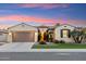 Front view of a single story home with landscaping at 4910 S Huachuca Pl, Chandler, AZ 85249