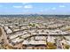 Aerial view of community with mountain backdrop at 5138 N 78Th St, Scottsdale, AZ 85250