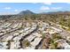 Aerial view showing community and mountain views at 5138 N 78Th St, Scottsdale, AZ 85250