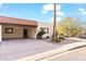 Spanish style home with carport and landscaped front yard at 5138 N 78Th St, Scottsdale, AZ 85250